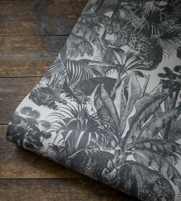 Faunacation Wallpaper by Divine Savages Monochrome