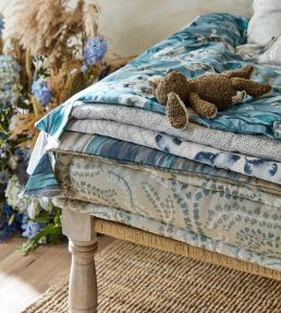 Fayola Fabric by Harlequin Tranquility / Exhale / Celestial
