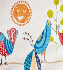 Feather Fandango Wallpaper by Ohpopsi Royal Bright