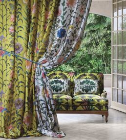 Feather Park Soft Fabric by Christian Lacroix Iris