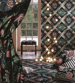 Feather Park Soft Fabric by Christian Lacroix Iris