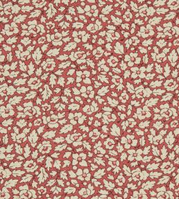 Feather Petals Fabric by Liberty Red Lac