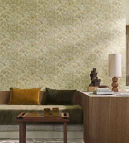 Feijoa Wallpaper by Casamance Amande