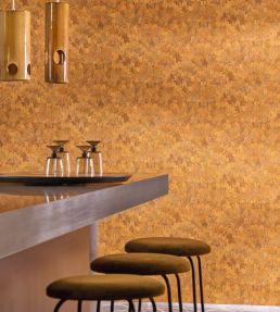 Feijoa Wallpaper by Casamance Grege