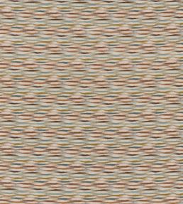 Felbrigg Fabric by Mulberry Home Teal/Chestnut
