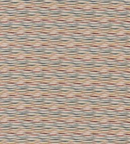 Felbrigg Fabric by Mulberry Home Teal/Spice