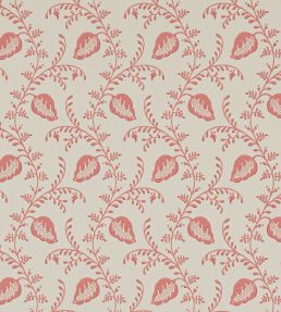 Felicity Wallpaper by Colefax and Fowler Red