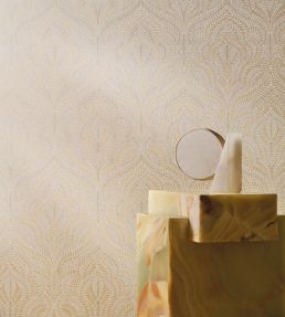 Felix Wallpaper by Casamance Jaspe/dore