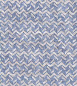 Chiltern Fabric by Fermoie Blue