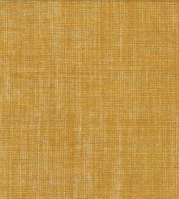 Plain Linen Fabric by Fermoie Club Yellow