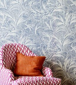 Savernake Fabric by Fermoie Blueberry