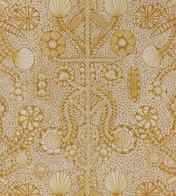 Shell Grotto Fabric by Fermoie Lemon