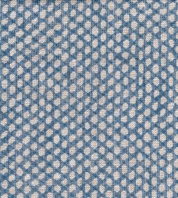 Wicker Linen Fabric by Fermoie Sea Blue