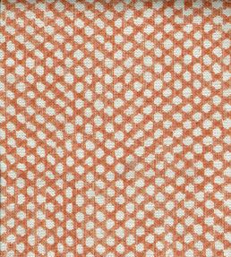 Wicker Linen Fabric by Fermoie Burnt Orange