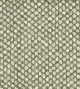 Wicker Linen Fabric by Fermoie Olive