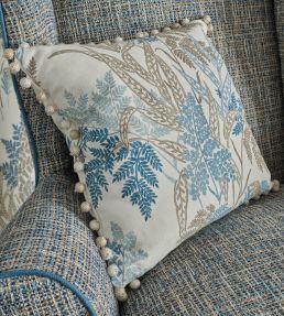 Fern Craze Fabric by Nina Campbell Green/Lime
