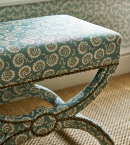 Fern Frond Fabric by Sanderson Fawn