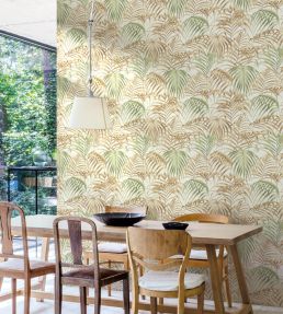 Fern Wallpaper by Jannelli&Volpi Aubergine