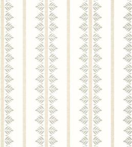 Fern Stripe Wallpaper by Anna French Beige
