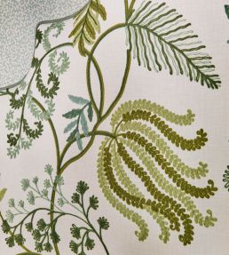 Fern Tree Fabric by Colefax and Fowler Blue