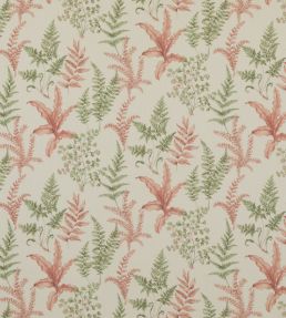 Ferndown Fabric by Baker Lifestyle Green/Pink