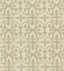 Ferne Park Fabric by Schumacher Sage