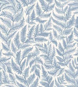 Ferns Wallpaper by Borastapeter Blue