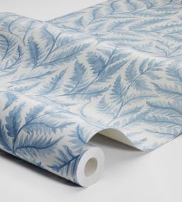 Ferns Wallpaper by Borastapeter Blue