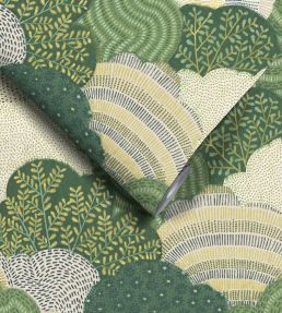 Fernshaw Wallpaper by Woodchip & Magnolia Evergreen