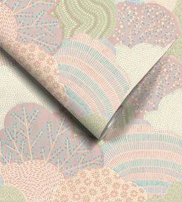 Fernshaw Wallpaper by Woodchip & Magnolia Pastel