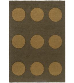 Brink & Campman Festival Dots rug Olive Green 495817140200 Olive Green