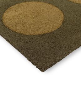Brink & Campman Festival Dots rug Olive Green 495817140200 Olive Green