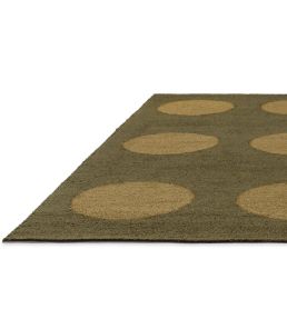 Brink & Campman Festival Dots rug Olive Green 495817140200 Olive Green