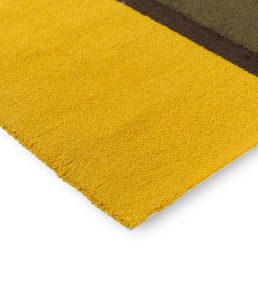 Brink & Campman Festival Stripe Outdoor rug Yellow 496516140200-US Yellow