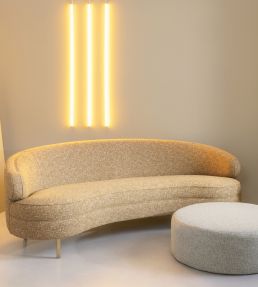 Fibre Fabric by Kirkby Design Burnt Orange