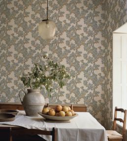 Field Maple Wallpaper by Coordonne Aqua