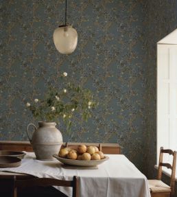 Field Maple Wallpaper by Coordonne Sapphire