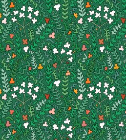 Fields of joy Wallpaper by Ottoline Green
