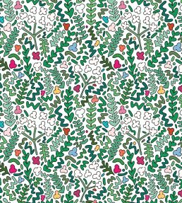Fields of joy Wallpaper by Ottoline White