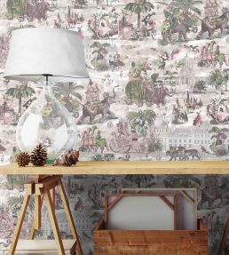 Fiesta Wallpaper by Brand McKenzie Rose & Forest