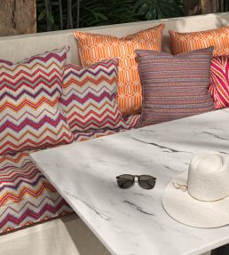 Fiesta Fabric by Warwick Blueberry
