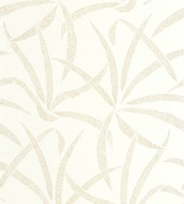 Filara Wallpaper by Caselio Blanc dore