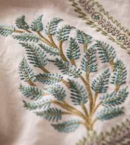 Filkins Fabric by GP & J Baker Sage/Aqua