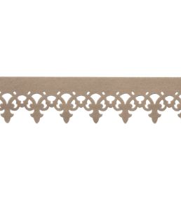Finlay Scalloped Border Trimming by Samuel & Sons Camel