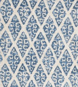 Finlo Fabric by Jane Churchill Indigo