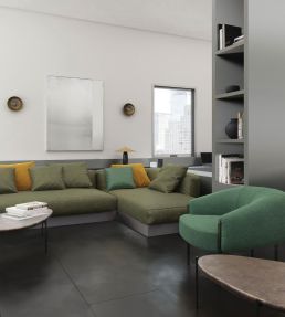 Fiora II Fabric by Wemyss Moss