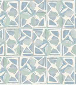 Fiori Wallpaper by Christopher Farr Cloth Sky