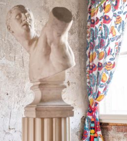 Fiori Di Limone Fabric by MINDTHEGAP Multi