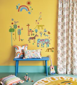 Firecracker Fabric by Villa Nova Orange