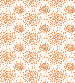 Fireworks Wallpaper by Scalamandre Tangerine